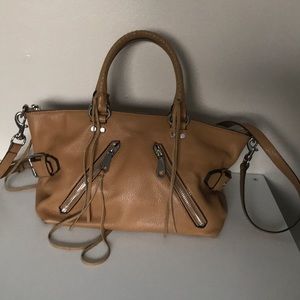 REBECCA MINKOFF Moto Satchel Sand